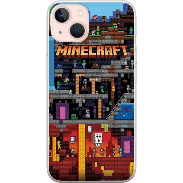 Kompatibelt Mobildeksel til Apple iPhone 13 Minecraft