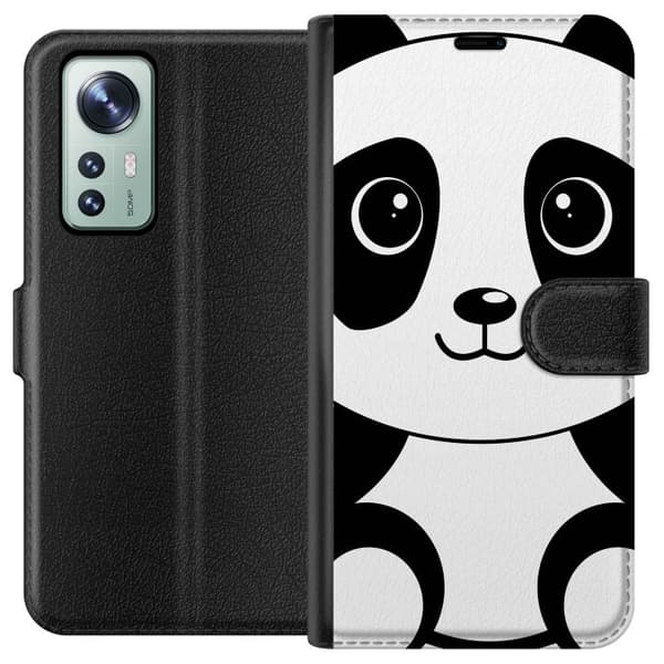 Kompatibel Tegnebogsetui til Xiaomi 12 Panda
