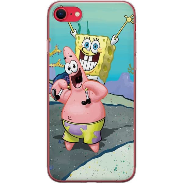 Kompatibelt Mobildeksel til Apple iPhone SE (2022) SpongeBob Firkant