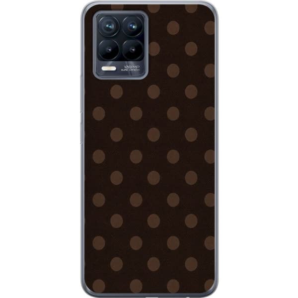 Kompatibelt Mobilskal till Realme 8 Mocha Pop