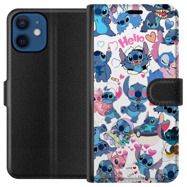 Yhteensopiva Lompakkokotelo Apple iPhone 12 mini Stitch