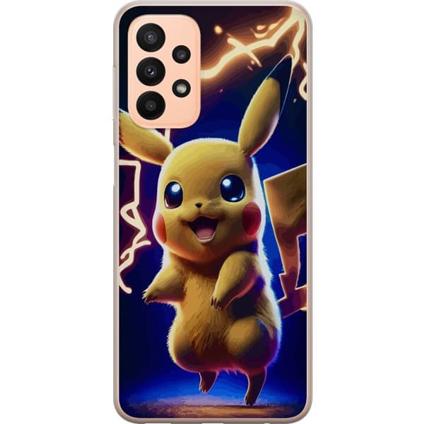 Kompatibelt Mobilskal till Samsung Galaxy A23 Pikachu