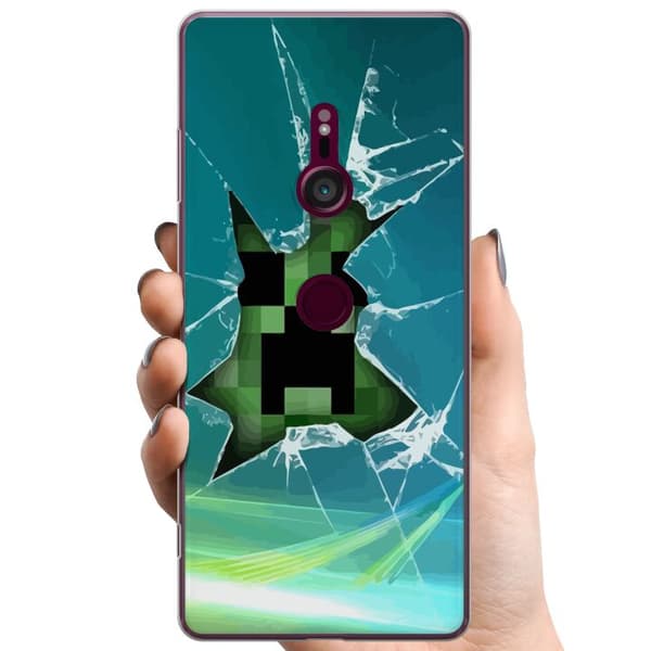 Kompatibel Mobilcover til Sony Xperia XZ3 MineCraft