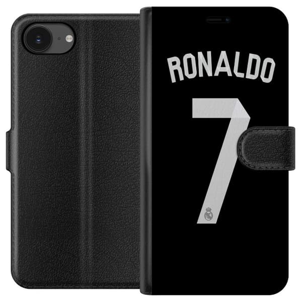 Kompatibelt Plånboksfodral till Apple iPhone 16e Ronaldo