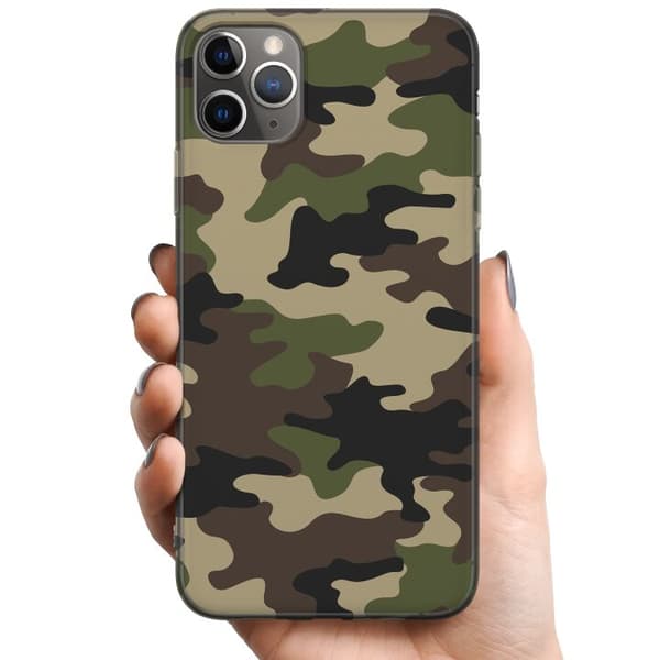 Kompatibelt Mobilskal till Apple iPhone 11 Pro Max Militär