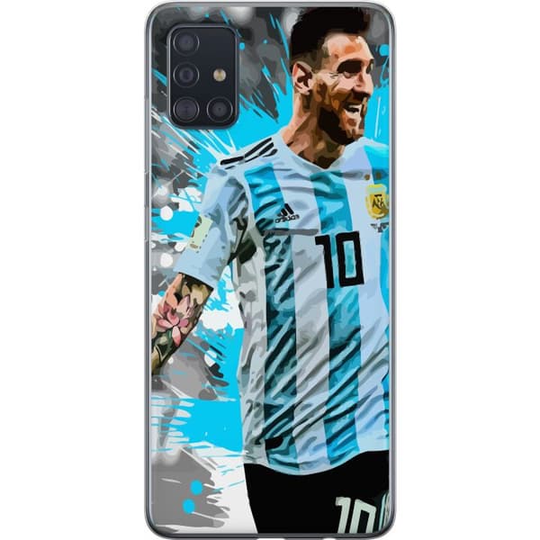 Kompatibelt Mobildeksel til Samsung Galaxy A51 Lionel Messi