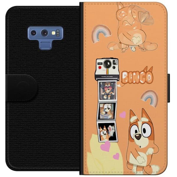 Kompatibelt Lommeboketui til Samsung Galaxy Note9 Bluey
