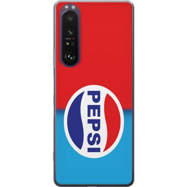 Kompatibelt Mobildeksel til Sony Xperia 1 III Ikonisk Pepsi-design