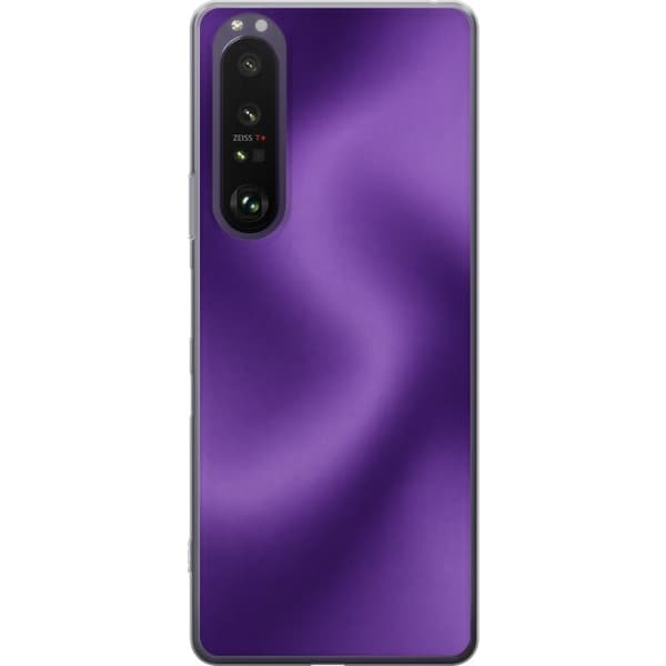 Kompatibelt Mobildeksel til Sony Xperia 1 III Lilla bevegelse