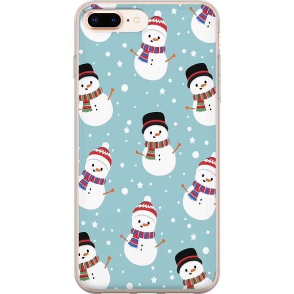 Yhteensopiva Puhelinkuori Apple iPhone 8 Plus Hyvää Joulua