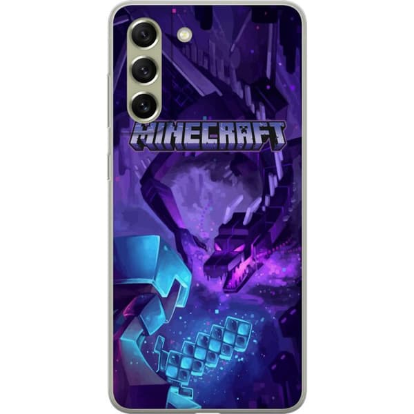 Kompatibelt Mobildeksel til Samsung Galaxy S21 FE 5G Minecraft