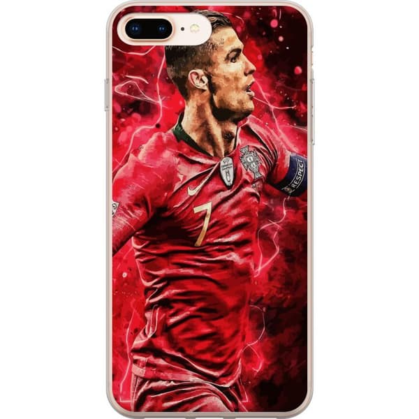 Kompatibelt Mobilskal till Apple iPhone 8 Plus Cristiano Ronaldo