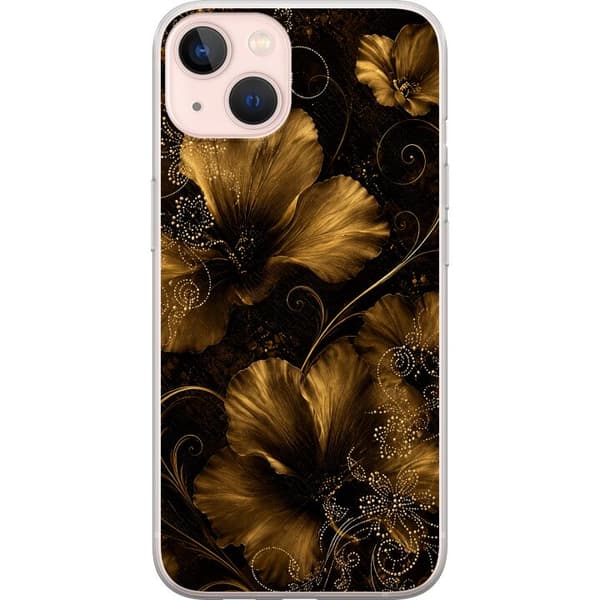 Kompatibelt Mobilskal till Apple iPhone 13 mini Golden Bloom
