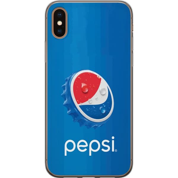 Kompatibelt Mobildeksel til Apple iPhone X Moderne drikke-inspirert design