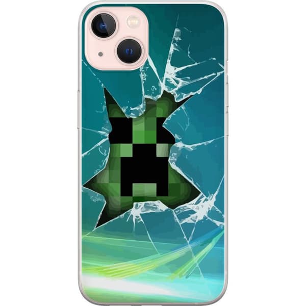 Kompatibelt Mobildeksel til Apple iPhone 13 Minecraft