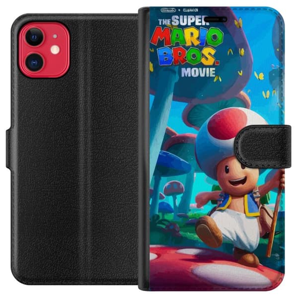 Kompatibelt Plånboksfodral till Apple iPhone 11 Super Mario Bros