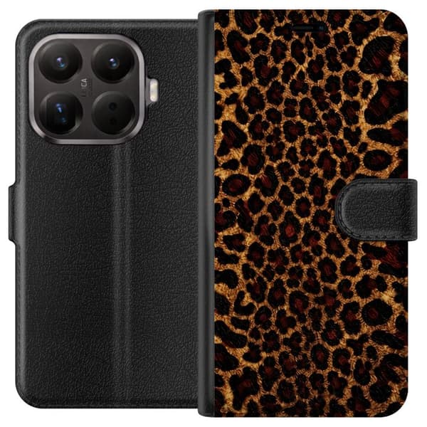 Kompatibel Tegnebogsetui til Xiaomi 15 Pro Leopardikon