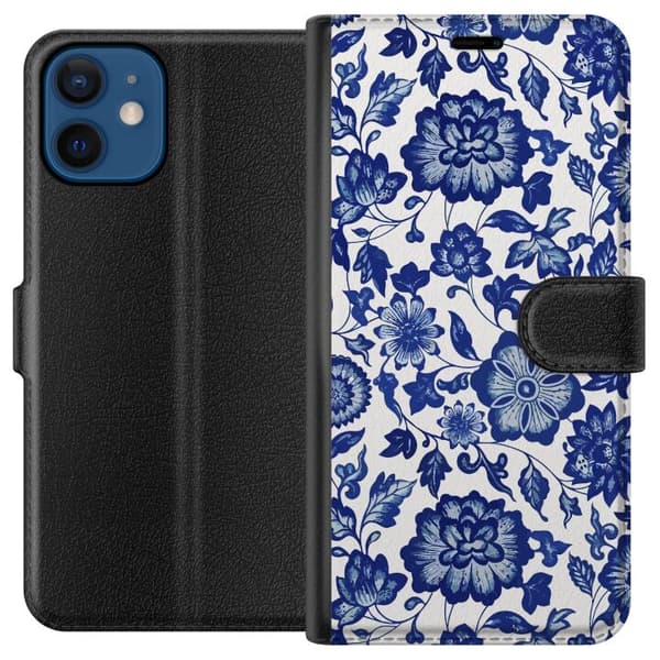 Yhteensopiva Lompakkokotelo Apple iPhone 12 mini Kukat