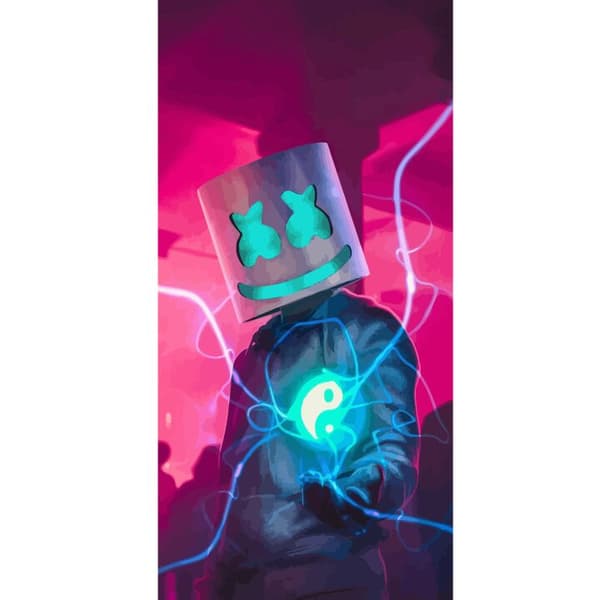 Kompatibel Tegnebogsetui til Apple iPhone 13 Pro Marshmello Fortnite