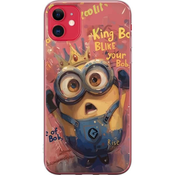 Kompatibelt Mobildeksel til Apple iPhone 11 Minion Med Krona
