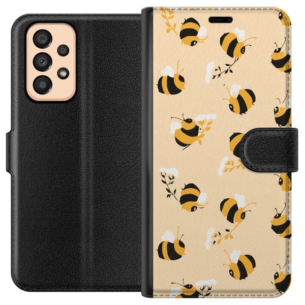 Kompatibel Tegnebogsetui til Samsung Galaxy A33 5G Humlebier