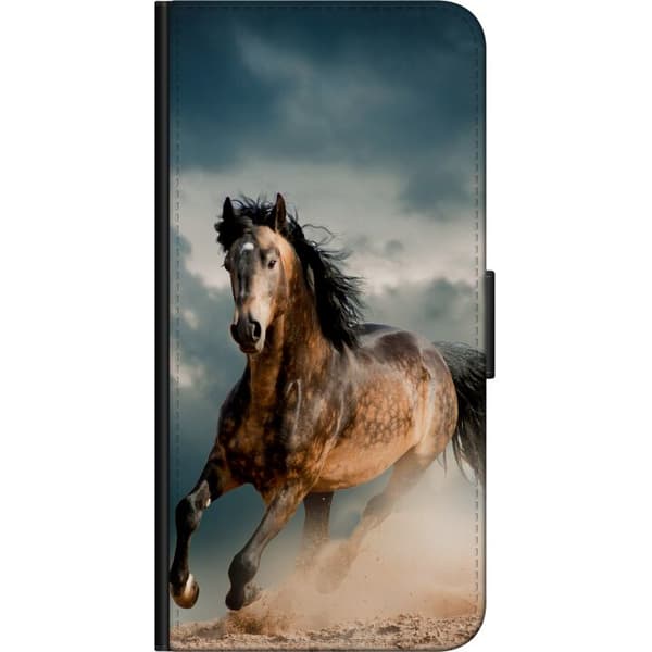 Kompatibelt Plånboksfodral till Samsung Galaxy A20s Häst