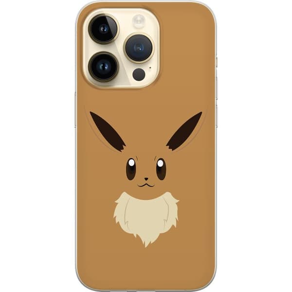 Kompatibelt Mobilskal till Apple iPhone 14 Pro Pokémon - Eevee