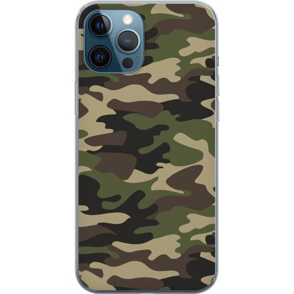 Kompatibel Mobilcover til Apple iPhone 12 Pro Militær