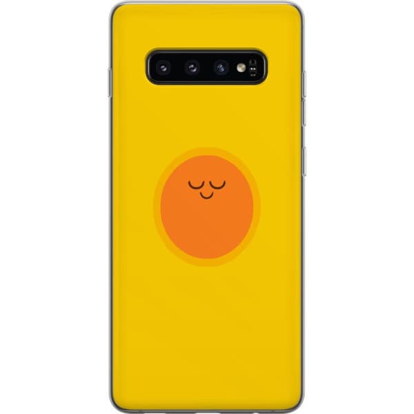 Kompatibelt Mobildeksel til Samsung Galaxy S10 Sovande solfigur