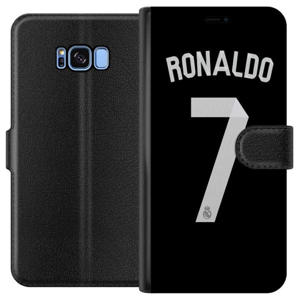 Kompatibelt Plånboksfodral till Samsung Galaxy S8 Ronaldo