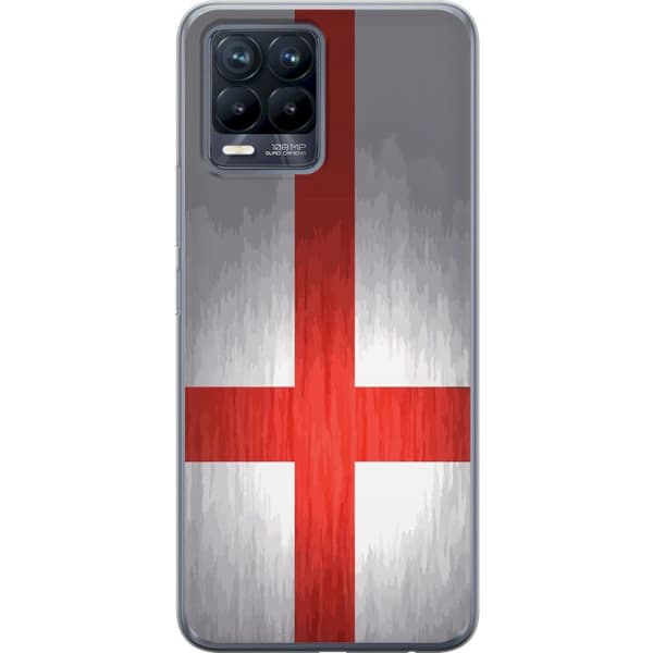 Kompatibelt Mobildeksel til Realme 8 Englands flagga
