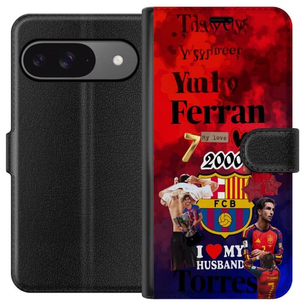 Kompatibel Tegnebogsetui til Google Pixel 9 Pro Ferran Torres