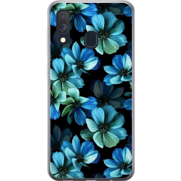 Kompatibelt Mobilskal till Samsung Galaxy A40 Blommor