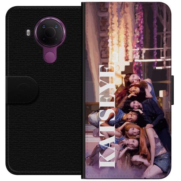 Kompatibelt Plånboksfodral till Nokia 5.4 KATSEYE