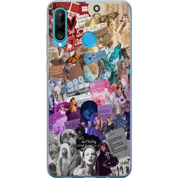 Kompatibelt Mobilskal till Huawei P30 lite Taylor Swift