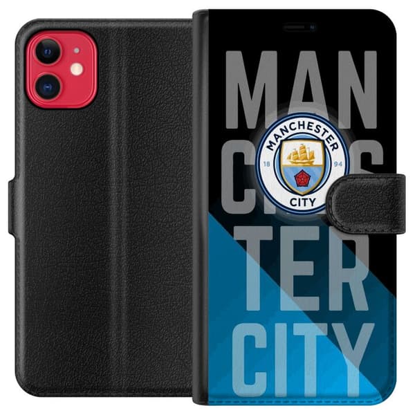 Kompatibelt Plånboksfodral till Apple iPhone 11 Manchester City
