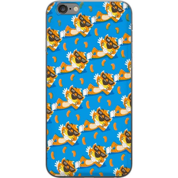 Kompatibelt Mobildeksel til Apple iPhone 6s Plus Leken Chester Cheetah-motiv