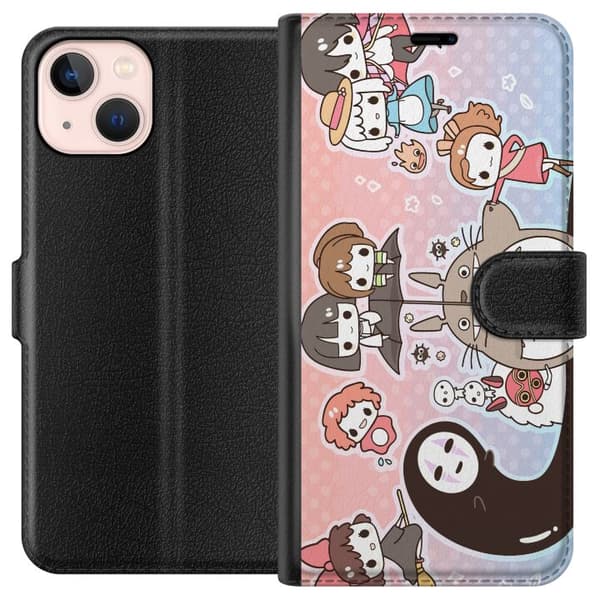 Kompatibelt Plånboksfodral till Apple iPhone 13 mini Kawaii