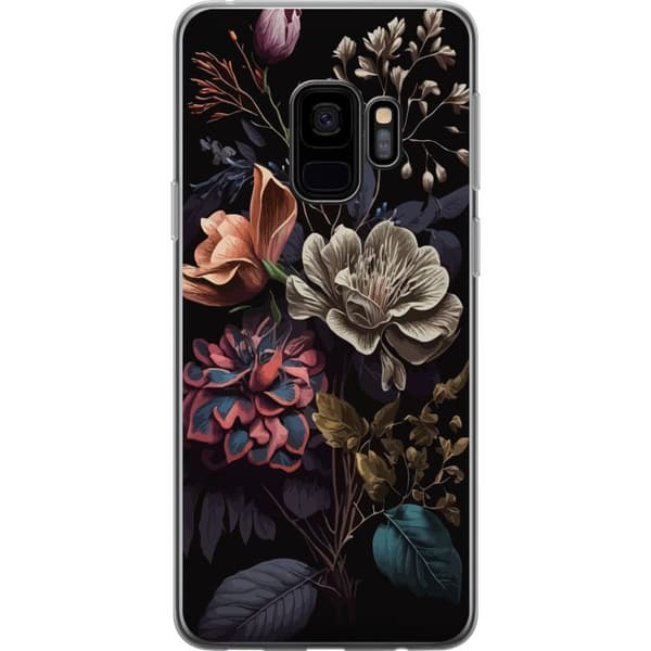 Kompatibelt Mobilskal till Samsung Galaxy S9 Blommor