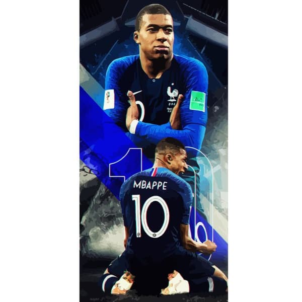 Yhteensopiva Lompakkokotelo Apple iPhone 13 Pro Kylian Mbappé