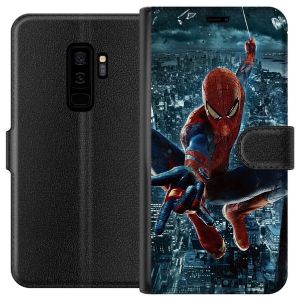 Kompatibelt Lommeboketui til Samsung Galaxy S9+ Spiderman