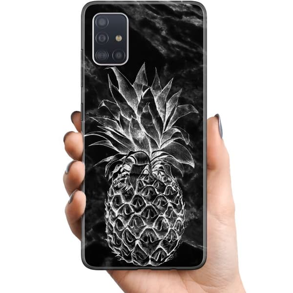 Kompatibelt Mobildeksel til Samsung Galaxy A51 Ananas