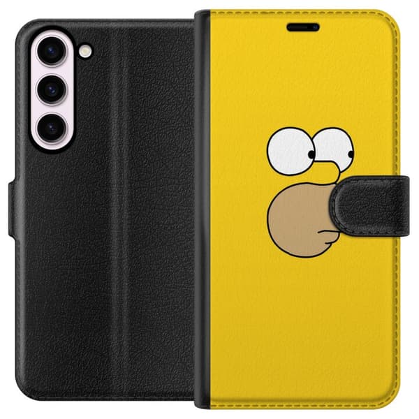 Kompatibel Tegnebogsetui til Samsung Galaxy S23+ Homer Simpson