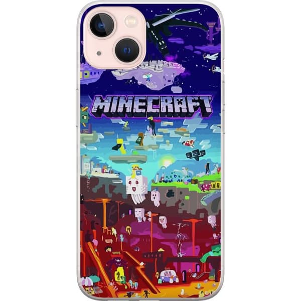 Kompatibelt Mobildeksel til Apple iPhone 13 Minecraft