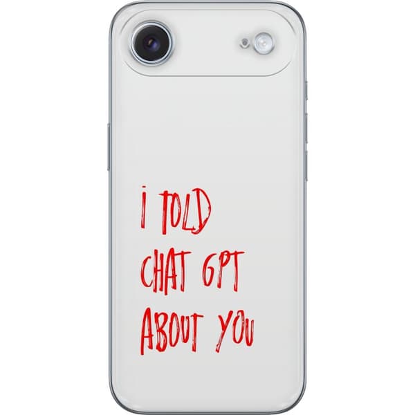 Kompatibelt Mobildeksel til Apple iPhone Air I Told ChatGPT About You