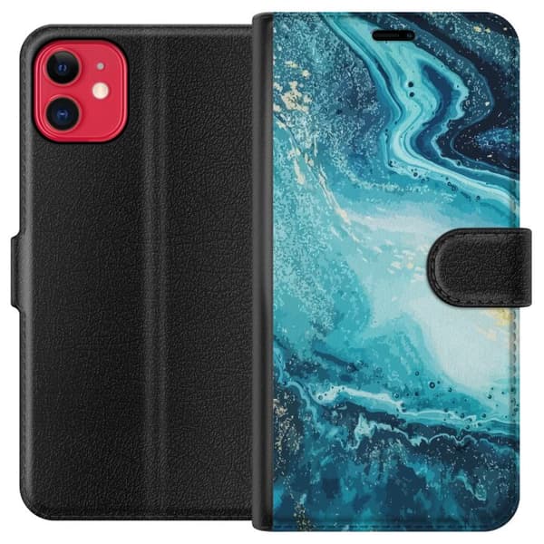 Kompatibelt Plånboksfodral till Apple iPhone 11 Konstmönster