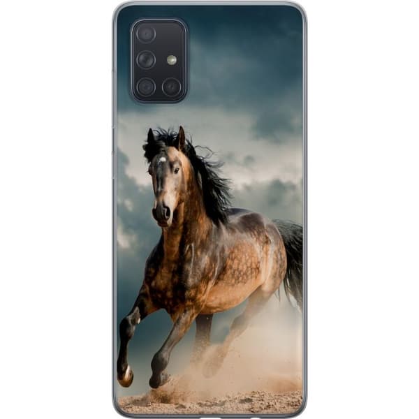 Kompatibelt Mobildeksel til Samsung Galaxy A71 Hest