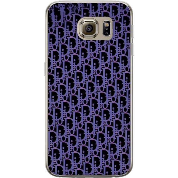 Kompatibelt Mobildeksel til Samsung Galaxy S6 Moderneluksuriøst monogram i stilrent design