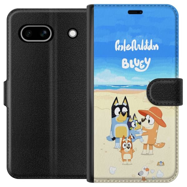 Kompatibel Tegnebogsetui til Google Pixel 7a Bluey