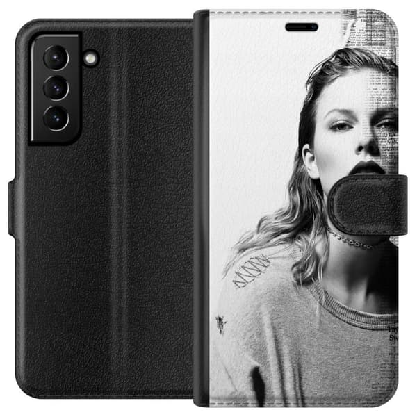 Kompatibelt Lommeboketui til Samsung Galaxy S21+ 5G Taylor Swift
